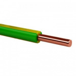 Провод ПуВнг(A)-LS 1х1,5мм2, желто-зеленый