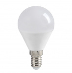Лампа светодиодная "шар" FG45-9Вт, 4000К, 220В, E14 хол. белый свет (10)