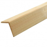 Уголок деревянный гладкий 40х40 (2,5м)