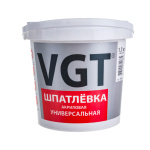 Шпатлевка универсальная для наруж/внутр работ влагост. 1,7кг VGT