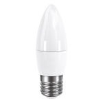 Лампа светодиодная "свеча" C37-5Вт, 4000К, 220В, E27, хол. белый свет
