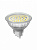 Лампа светодиодная направл.света MR16-5Вт, 2700К, 220В, GU5,3 тепл. белый свет