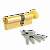 Цилиндровый механизм ЛВ-90 (55-35) ключ-вертушка, англ. ключ, латунь