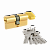 Цилиндровый механизм ЛПВ-90, ключ-вертушка, перф. ключ, латунь